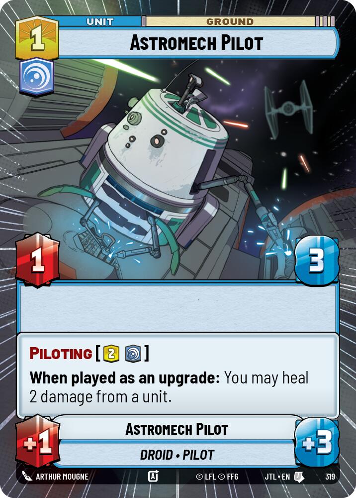 Astromech Pilot (319) (Hyperspace) (319) [Jump to Lightspeed] | Tabernacle Games