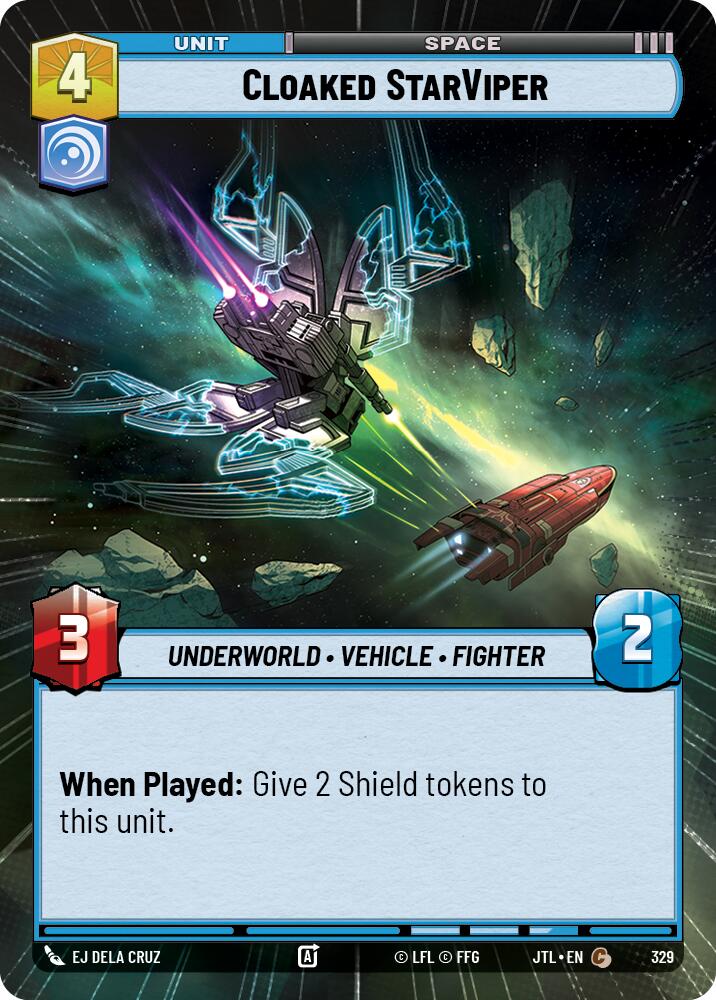 Cloaked StarViper (329) (Hyperspace) (329) [Jump to Lightspeed] | Tabernacle Games