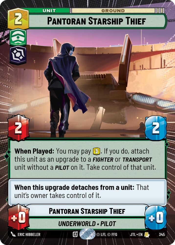 Pantoran Starship Thief (345) (Hyperspace) (345) [Jump to Lightspeed] | Tabernacle Games