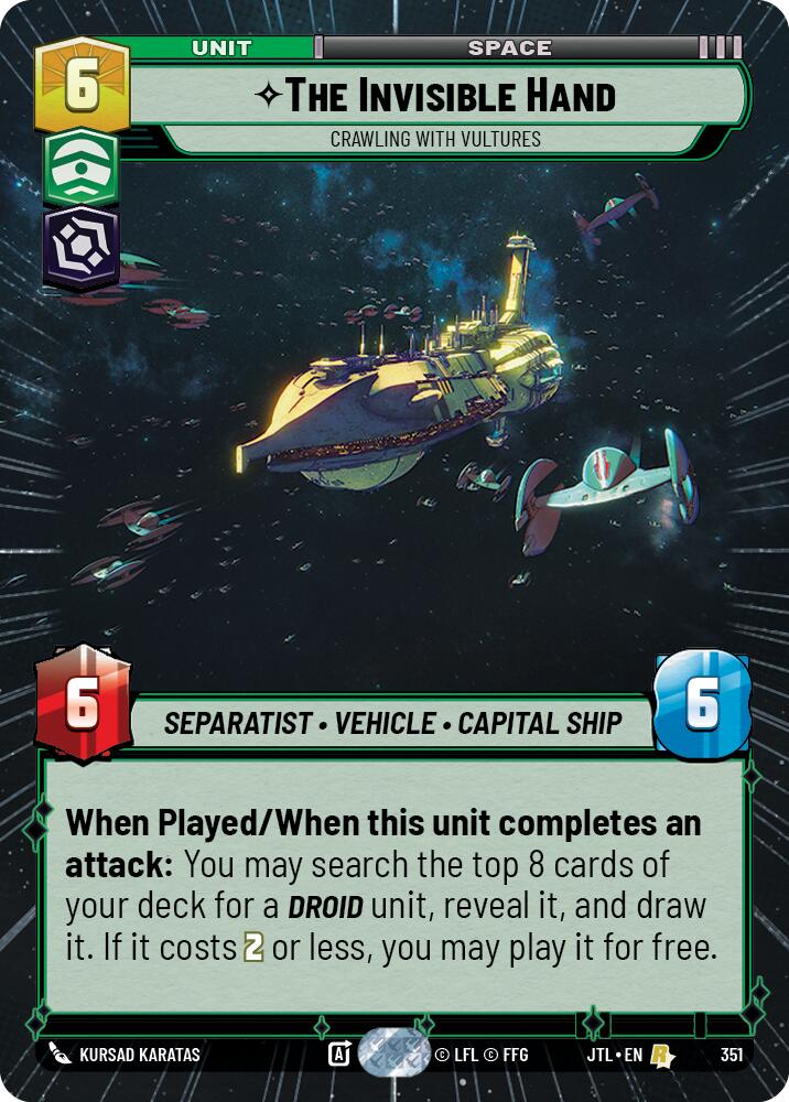 The Invisible Hand - Crawling With Vultures (351) (Hyperspace) (351) [Jump to Lightspeed] | Tabernacle Games