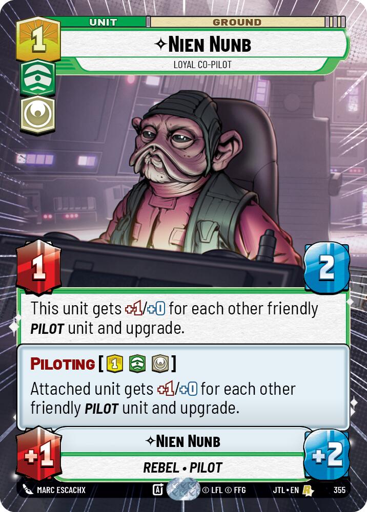 Nien Nunb - Loyal Co-Pilot (355) (Hyperspace) (355) [Jump to Lightspeed] | Tabernacle Games