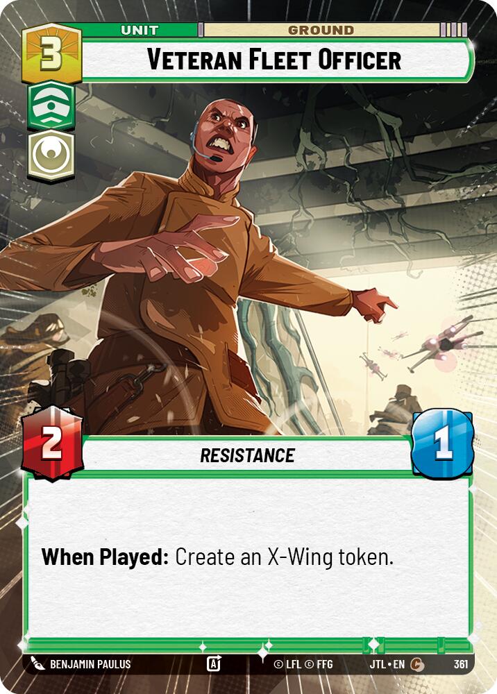 Veteran Fleet Officer (361) (Hyperspace) (361) [Jump to Lightspeed] | Tabernacle Games