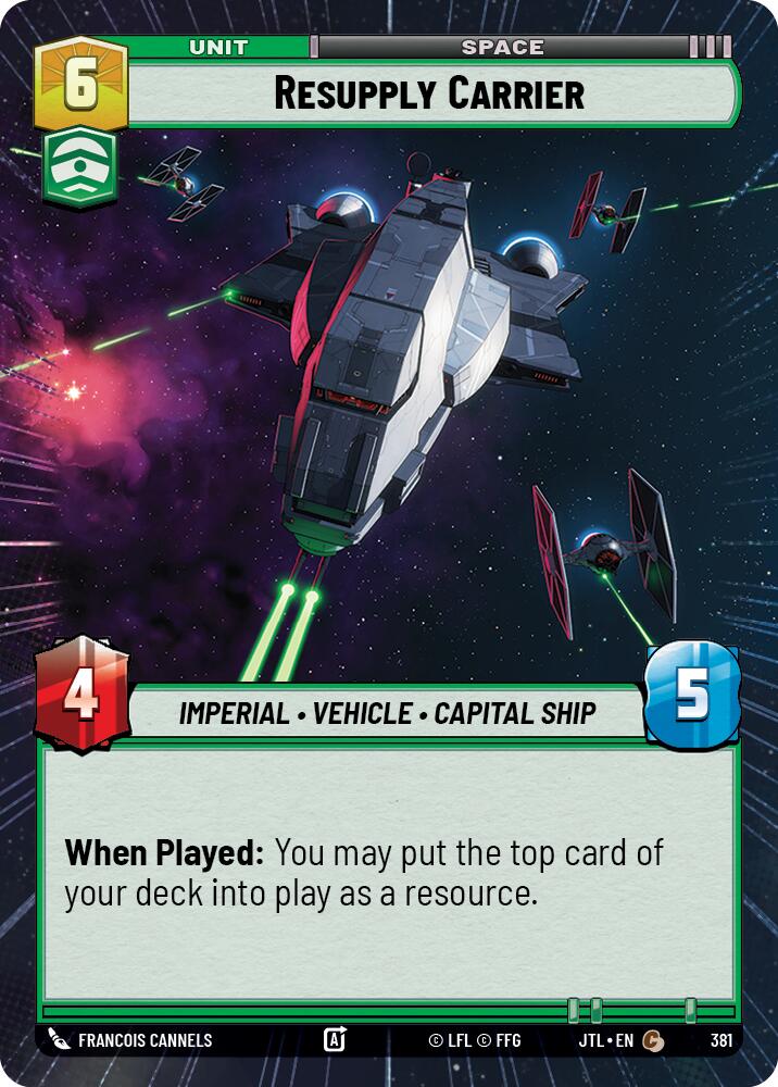 Resupply Carrier (381) (Hyperspace) (381) [Jump to Lightspeed] | Tabernacle Games