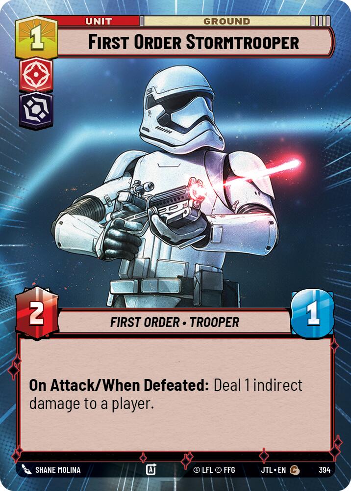 First Order Stormtrooper (394) (Hyperspace) (394) [Jump to Lightspeed] | Tabernacle Games