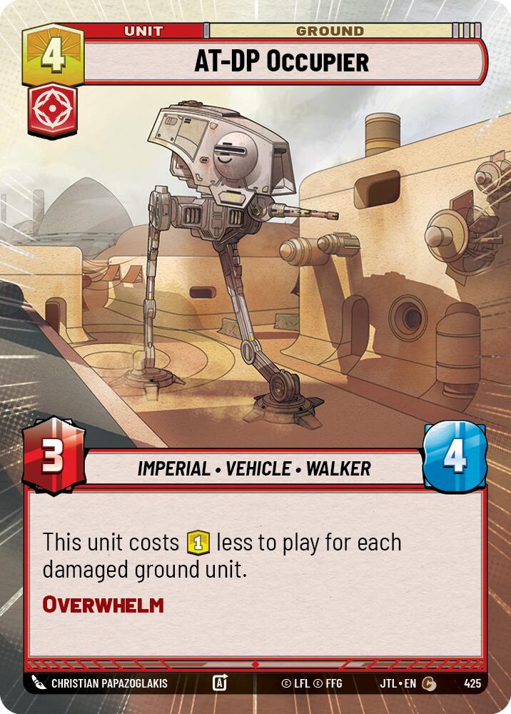 AT-DP Occupier (425) (Hyperspace) (425) [Jump to Lightspeed] | Tabernacle Games