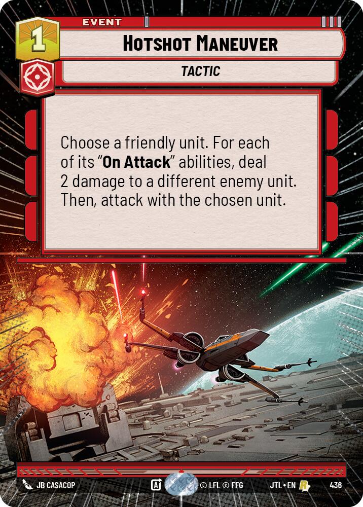 Hotshot Maneuver (436) (Hyperspace) (436) [Jump to Lightspeed] | Tabernacle Games