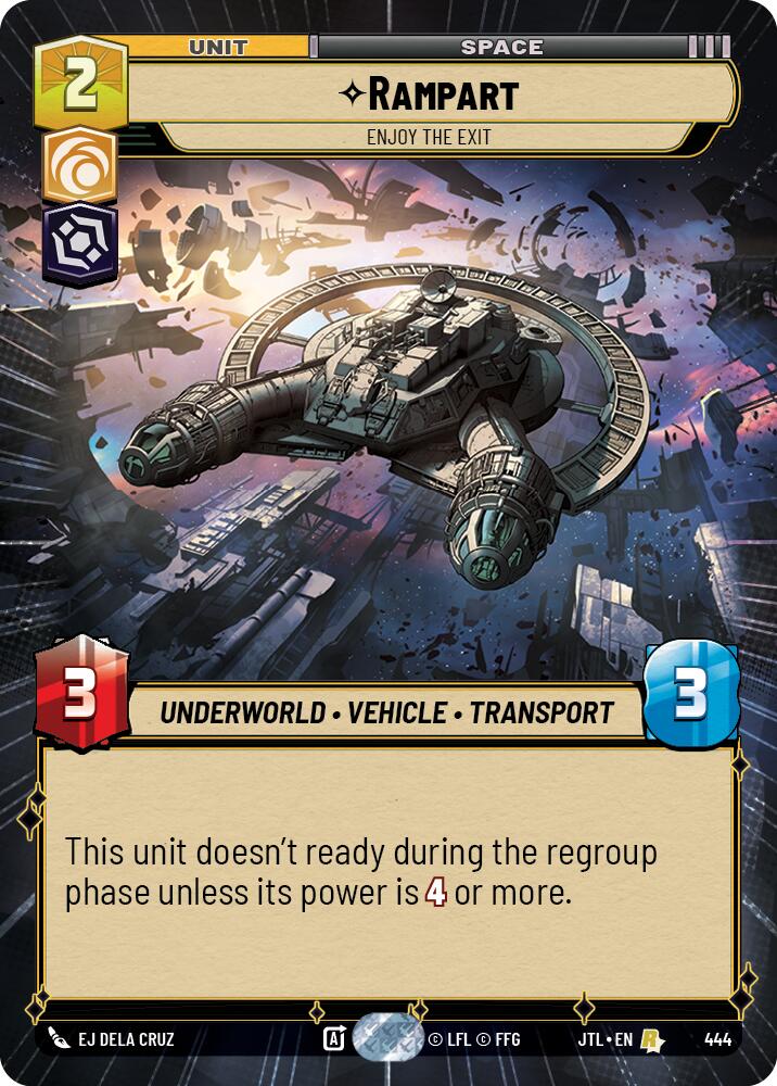 Rampart - Enjoy the Exit (444) (Hyperspace) (444) [Jump to Lightspeed] | Tabernacle Games