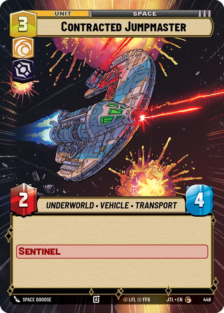 Contracted Jumpmaster (446) (Hyperspace) (446) [Jump to Lightspeed] | Tabernacle Games