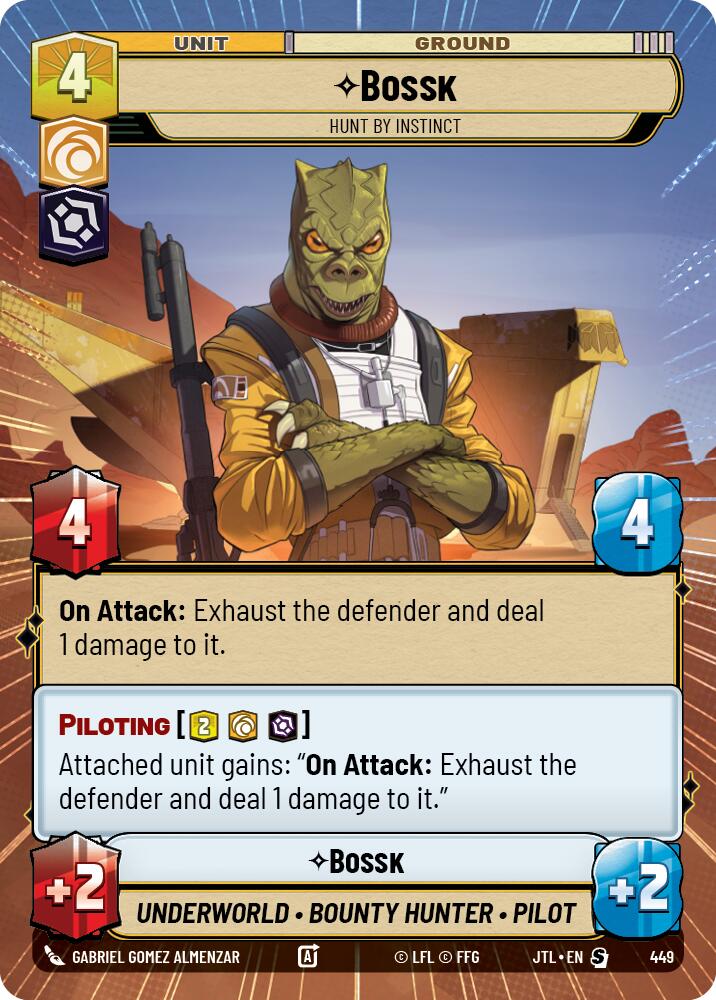 Bossk - Hunt By Instinct (449) (Hyperspace) (449) [Jump to Lightspeed] | Tabernacle Games