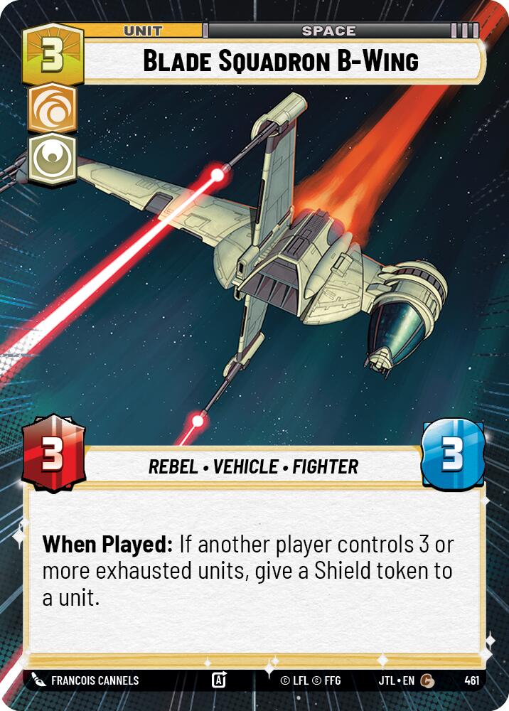 Blade Squadron B-Wing (461) (Hyperspace) (461) [Jump to Lightspeed] | Tabernacle Games