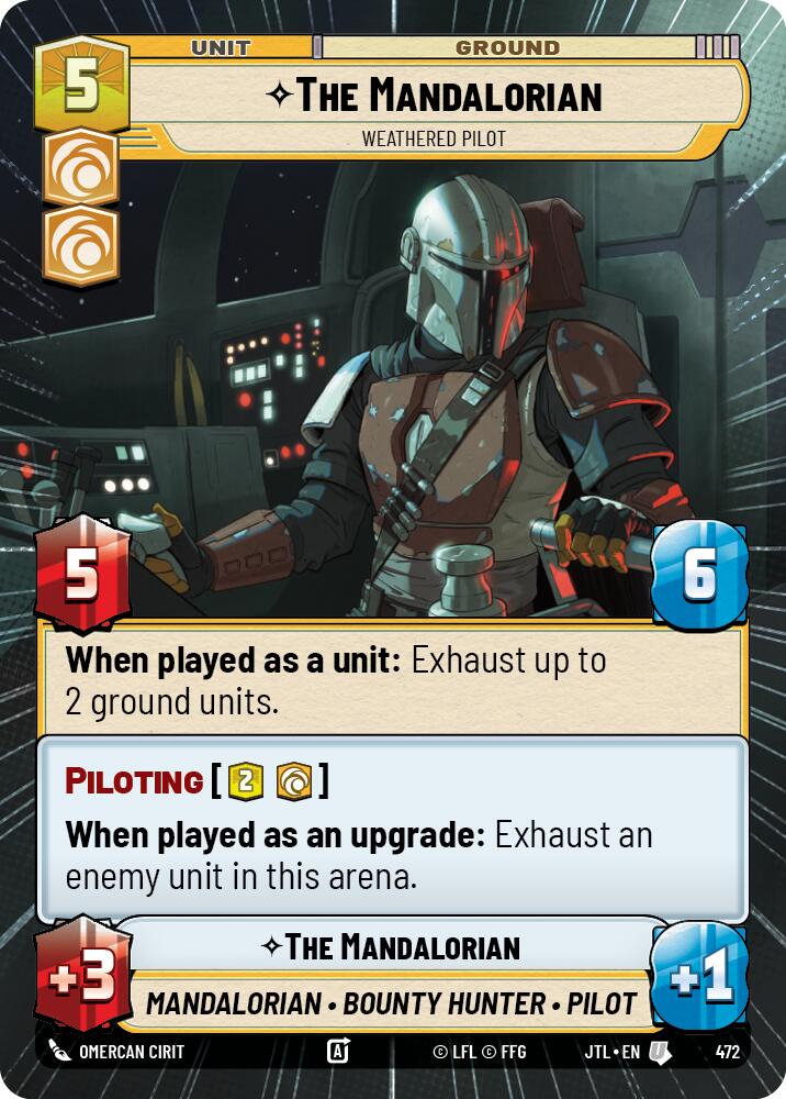 The Mandalorian - Weathered Pilot (472) (Hyperspace) (472) [Jump to Lightspeed] | Tabernacle Games