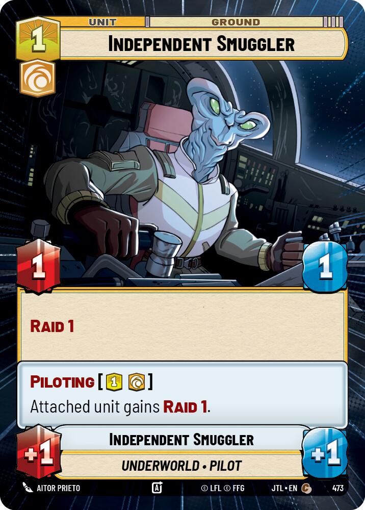 Independent Smuggler (473) (Hyperspace) (473) [Jump to Lightspeed] | Tabernacle Games