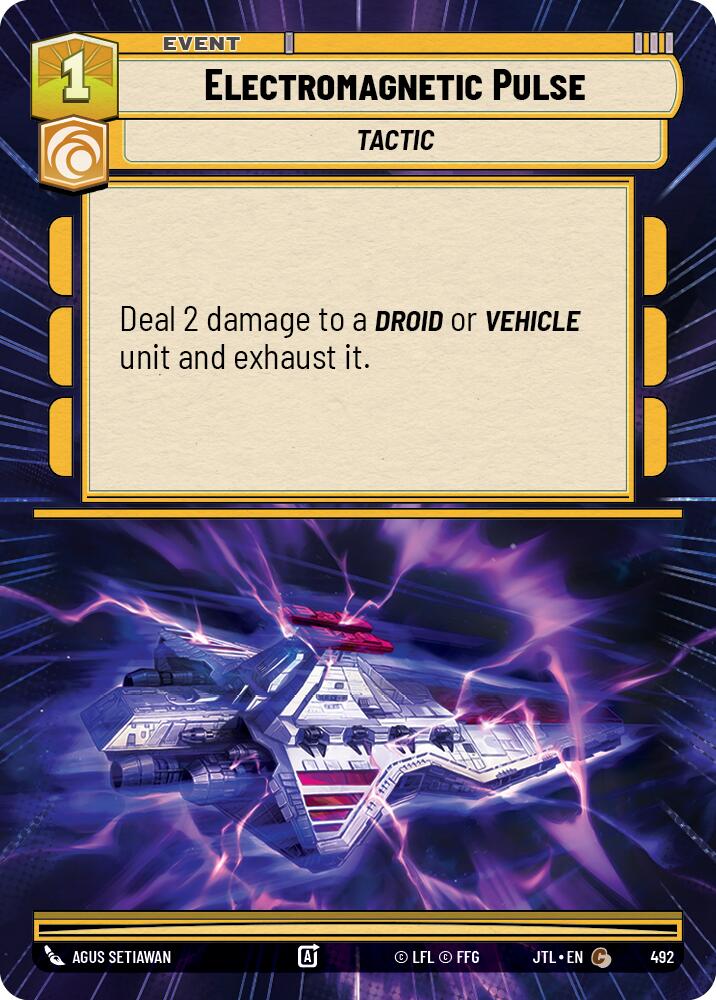 Electromagnetic Pulse (492) (Hyperspace) (492) [Jump to Lightspeed] | Tabernacle Games