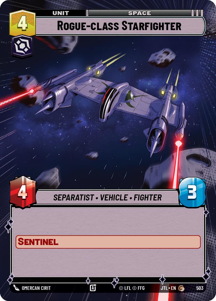Rogue-class Starfighter (503) (Hyperspace) (503) [Jump to Lightspeed] | Tabernacle Games