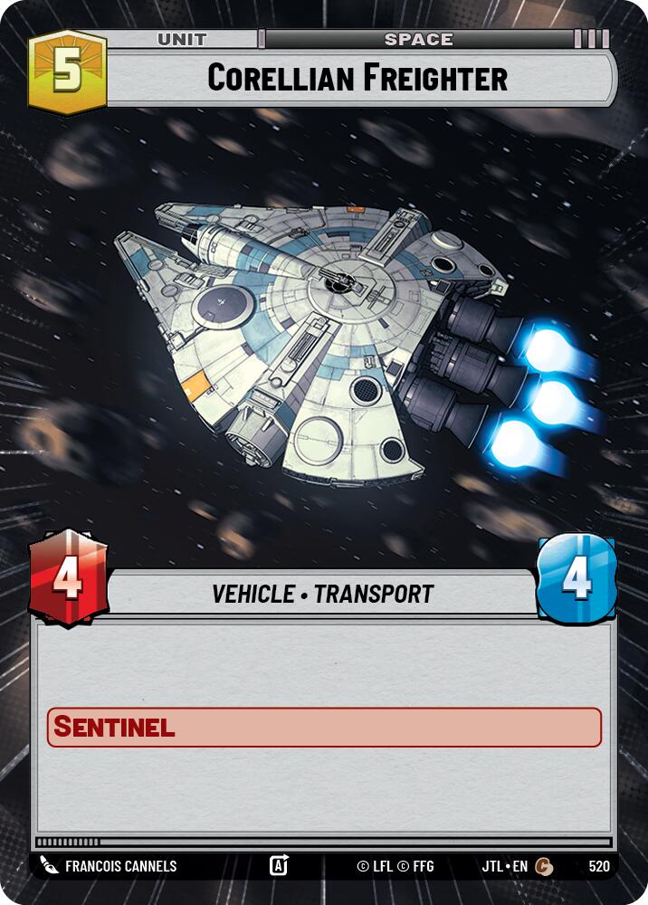 Corellian Freighter (520) (Hyperspace) (520) [Jump to Lightspeed] | Tabernacle Games