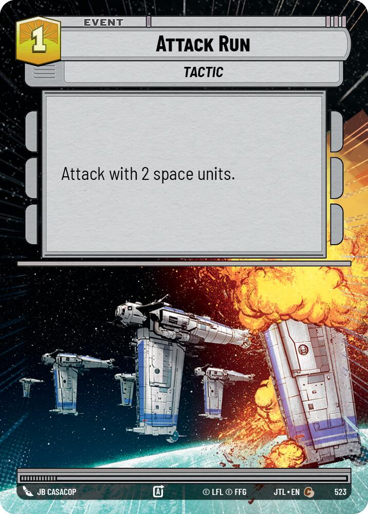 Attack Run (523) (Hyperspace) (523) [Jump to Lightspeed] | Tabernacle Games
