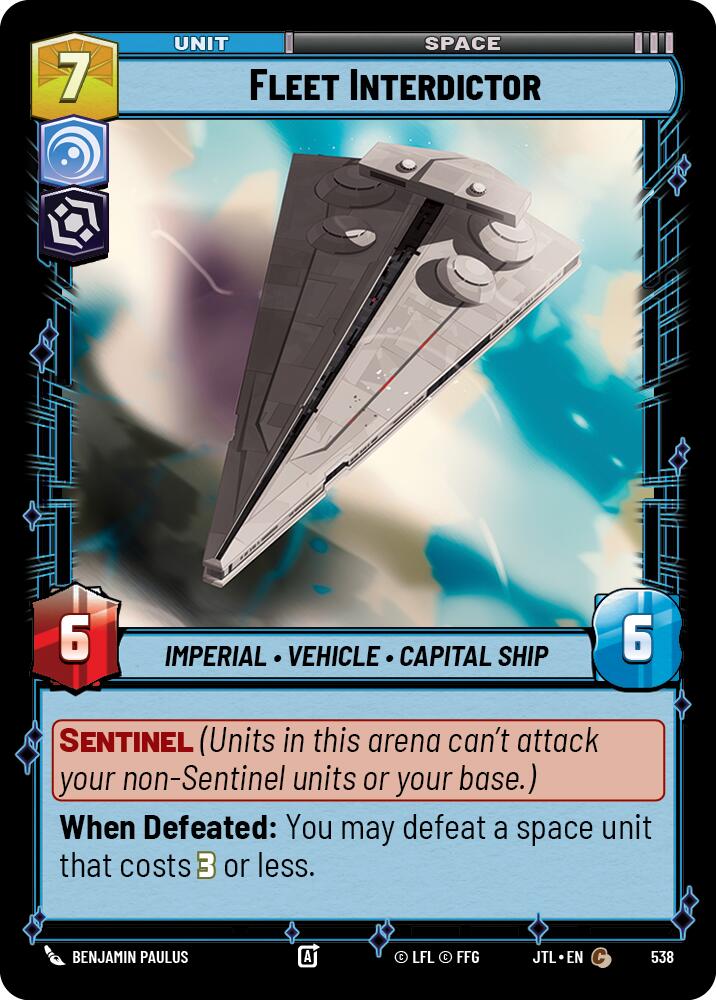 Fleet Interdictor (538) (538) [Jump to Lightspeed] | Tabernacle Games
