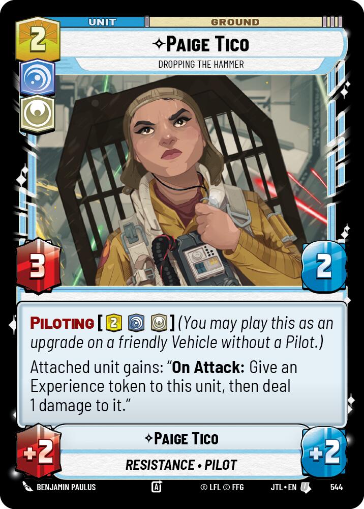Paige Tico - Dropping the Hammer (544) (544) [Jump to Lightspeed] | Tabernacle Games