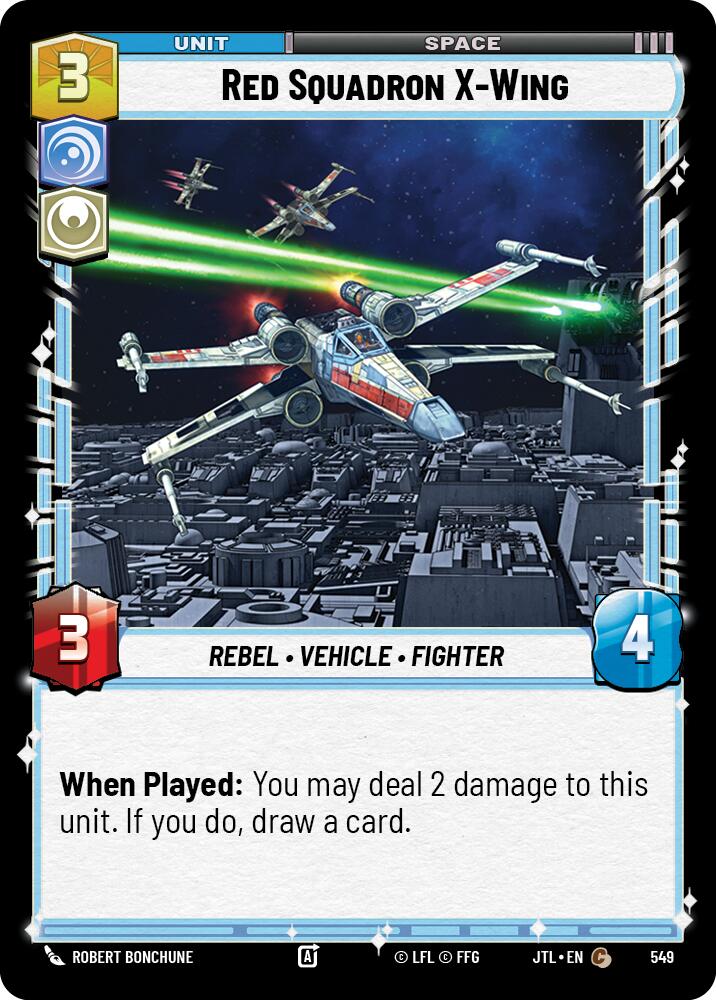 Red Squadron X-Wing (549) (549) [Jump to Lightspeed] | Tabernacle Games