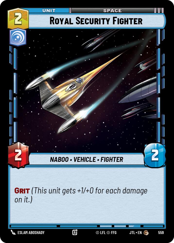 Royal Security Fighter (559) (559) [Jump to Lightspeed] | Tabernacle Games