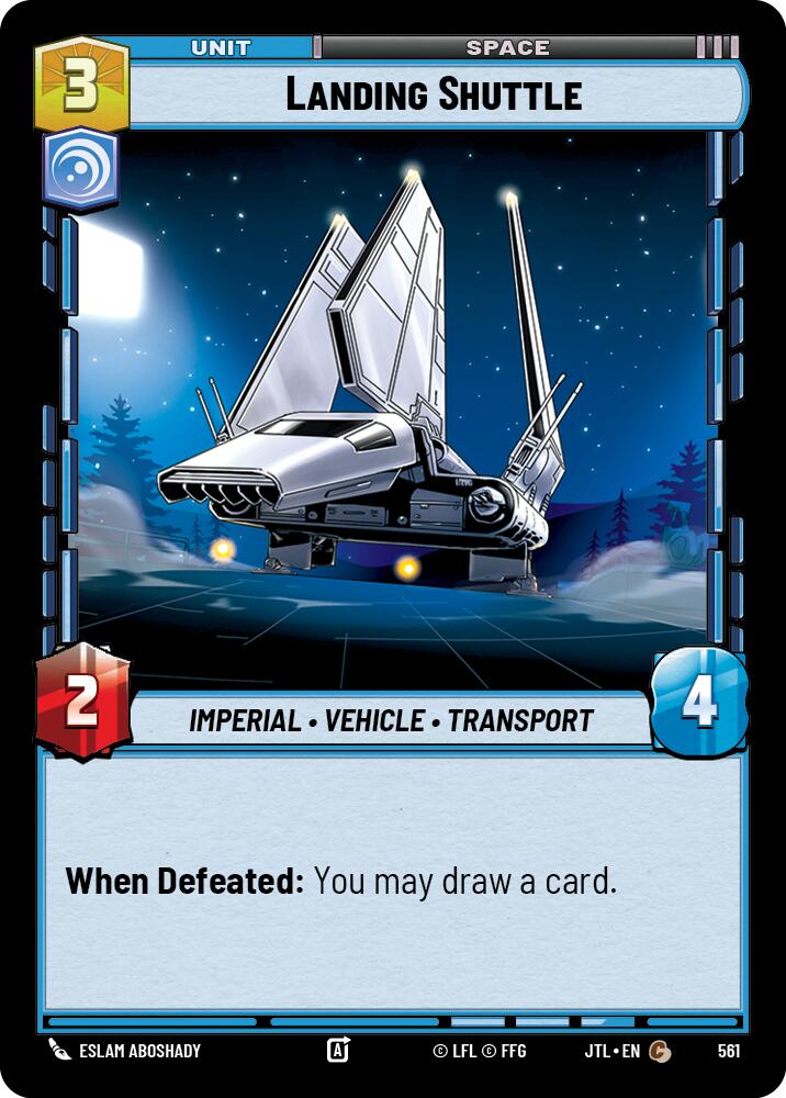 Landing Shuttle (561) (561) [Jump to Lightspeed] | Tabernacle Games