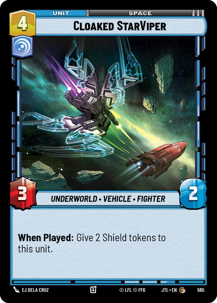 Cloaked StarViper (565) (565) [Jump to Lightspeed] | Tabernacle Games