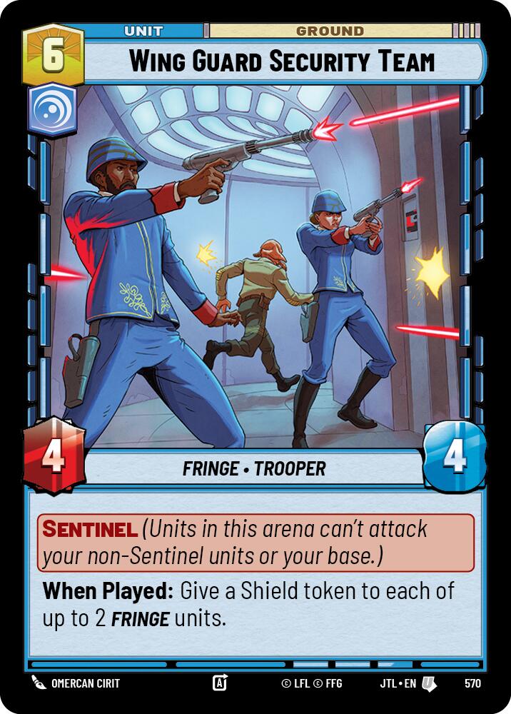 Wing Guard Security Team (570) (570) [Jump to Lightspeed] | Tabernacle Games