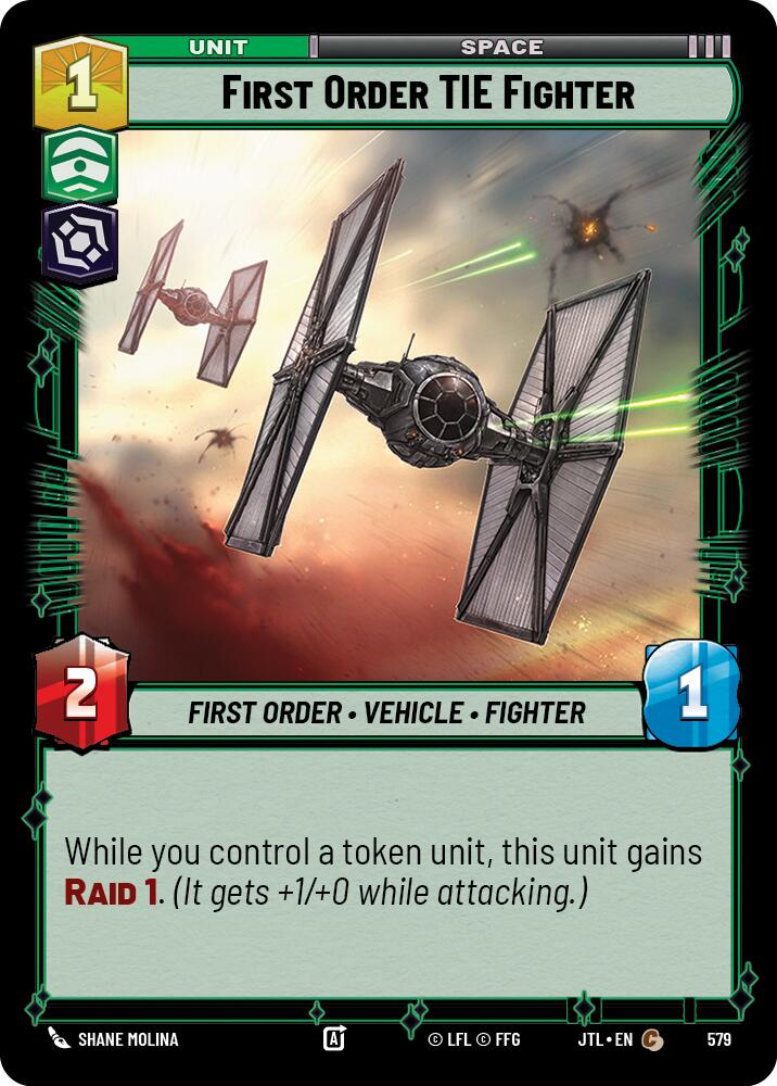 First Order TIE Fighter (579) (579) [Jump to Lightspeed] | Tabernacle Games