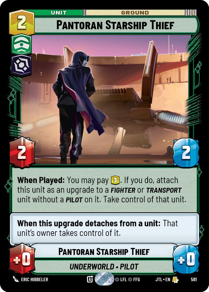Pantoran Starship Thief (581) (581) [Jump to Lightspeed] | Tabernacle Games