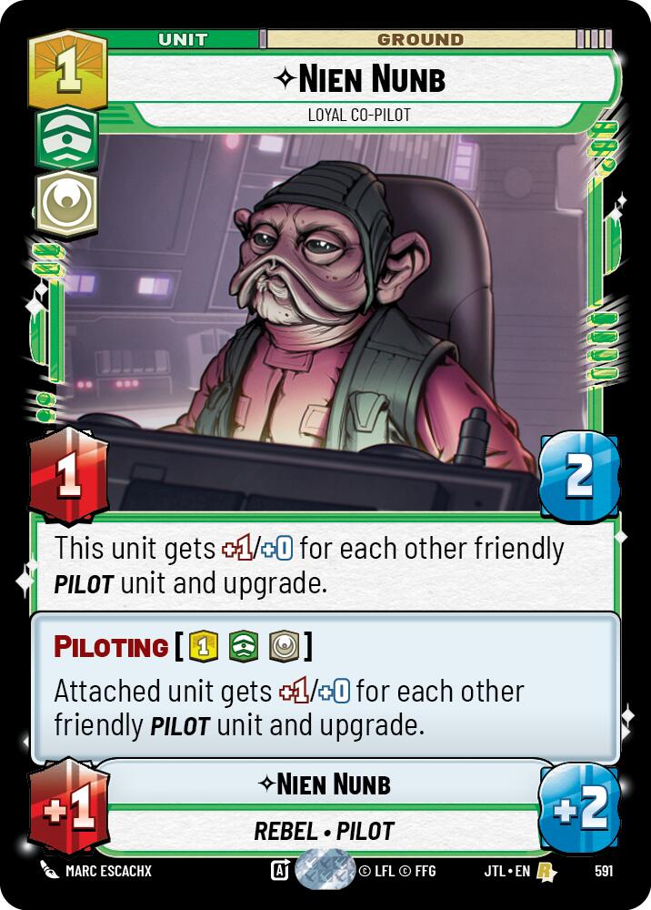 Nien Nunb - Loyal Co-Pilot (591) (591) [Jump to Lightspeed] | Tabernacle Games