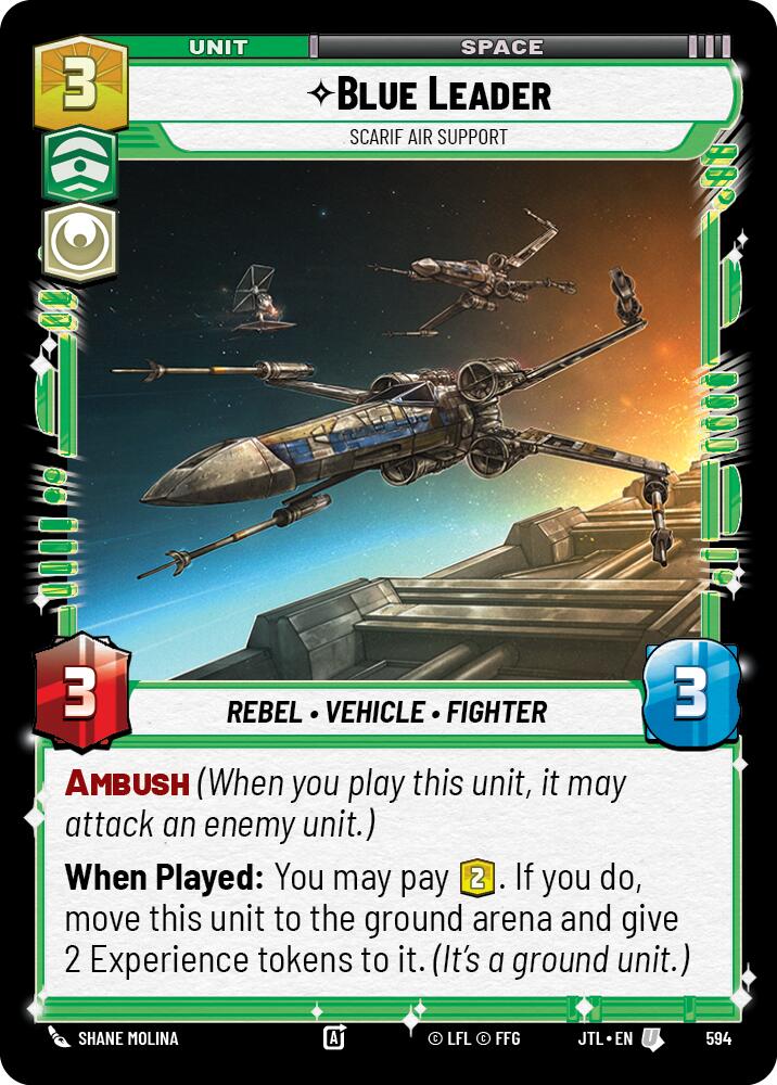 Blue Leader - Scarif Air Support (594) (594) [Jump to Lightspeed] | Tabernacle Games