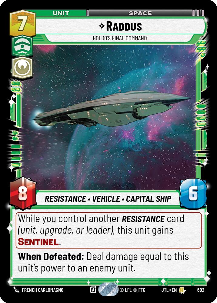 Raddus - Holdo's Final Command (602) (602) [Jump to Lightspeed] | Tabernacle Games