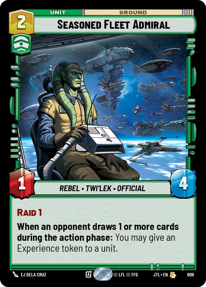 Seasoned Fleet Admiral (609) (609) [Jump to Lightspeed] | Tabernacle Games