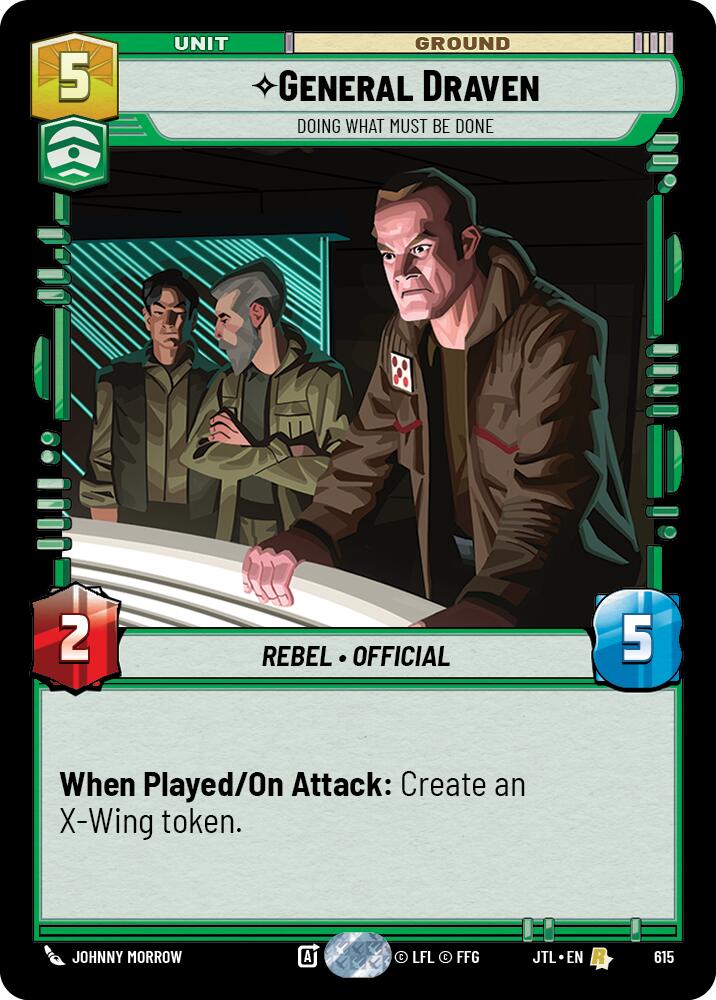 General Draven - Doing What Must Be Done (615) (615) [Jump to Lightspeed] | Tabernacle Games