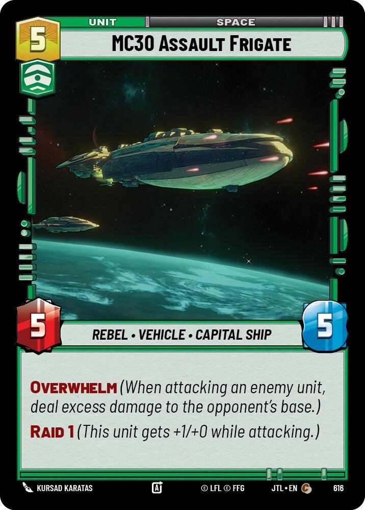 MC30 Assault Frigate (616) (616) [Jump to Lightspeed] | Tabernacle Games