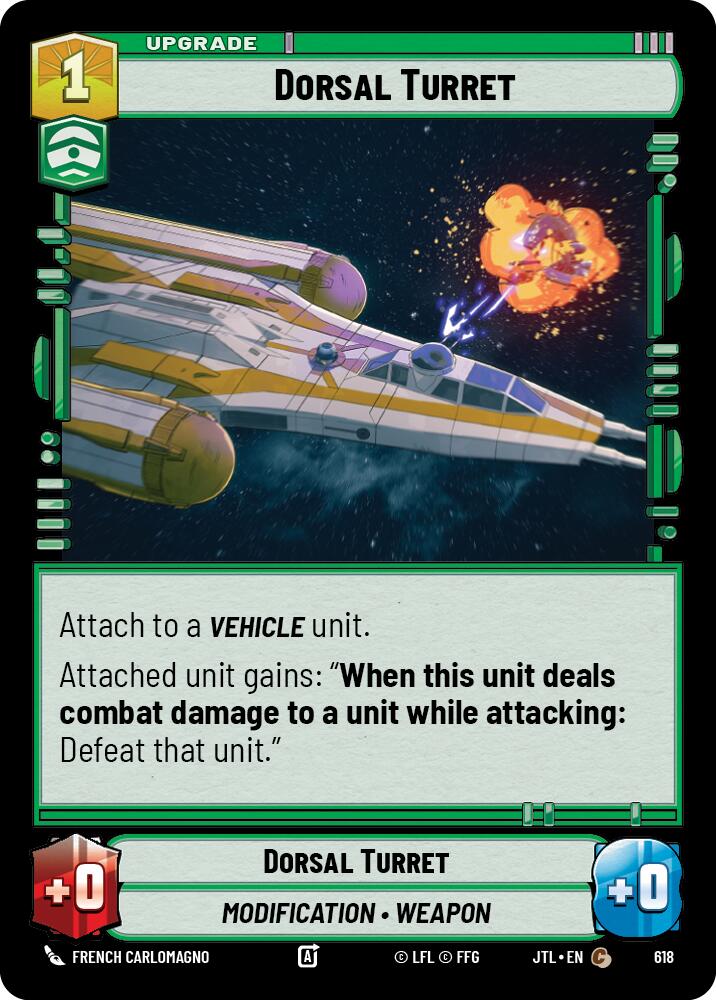 Dorsal Turret (618) (618) [Jump to Lightspeed] | Tabernacle Games