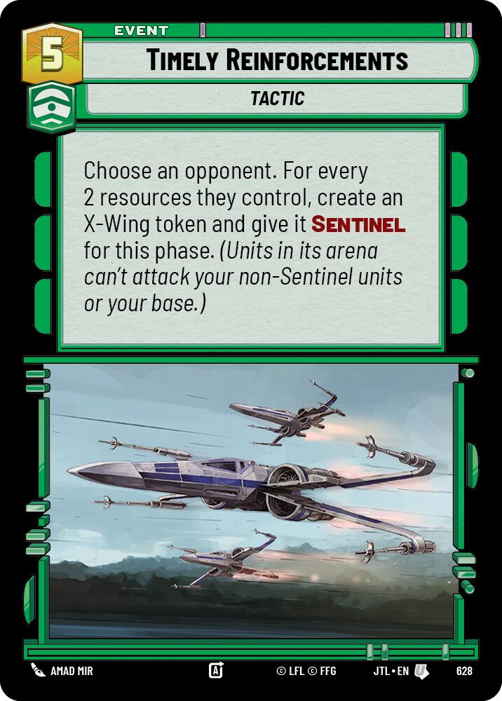 Timely Reinforcements (628) (628) [Jump to Lightspeed] | Tabernacle Games