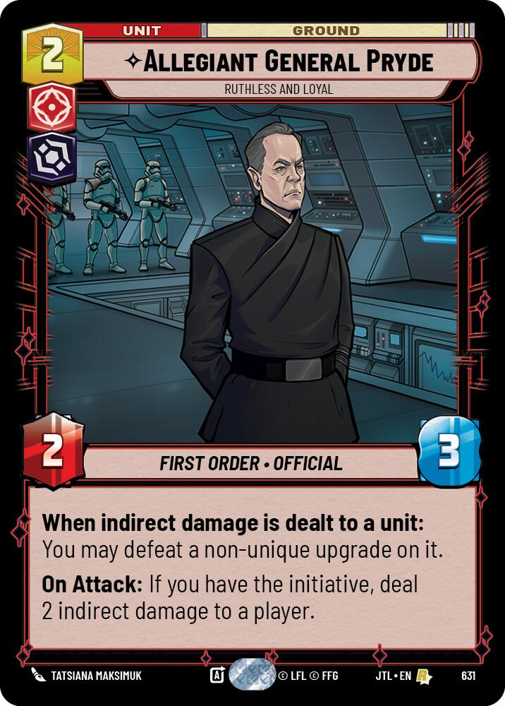 Allegiant General Pryde - Ruthless and Loyal (631) (631) [Jump to Lightspeed] | Tabernacle Games