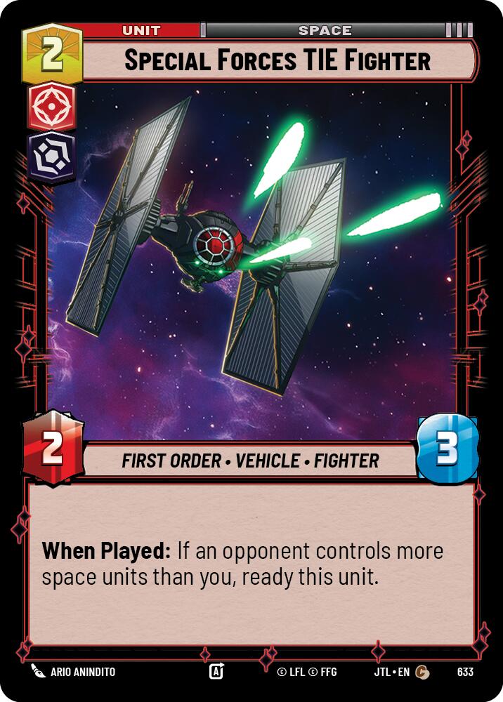 Special Forces TIE Fighter (633) (633) [Jump to Lightspeed] | Tabernacle Games