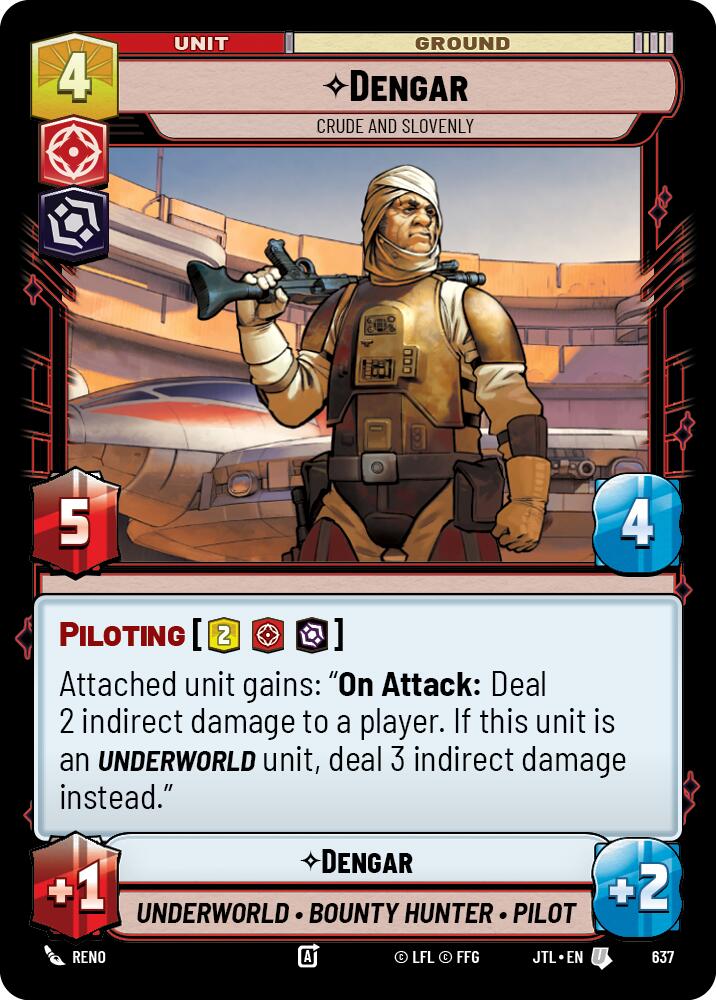 Dengar - Crude and Slovenly (637) (637) [Jump to Lightspeed] | Tabernacle Games