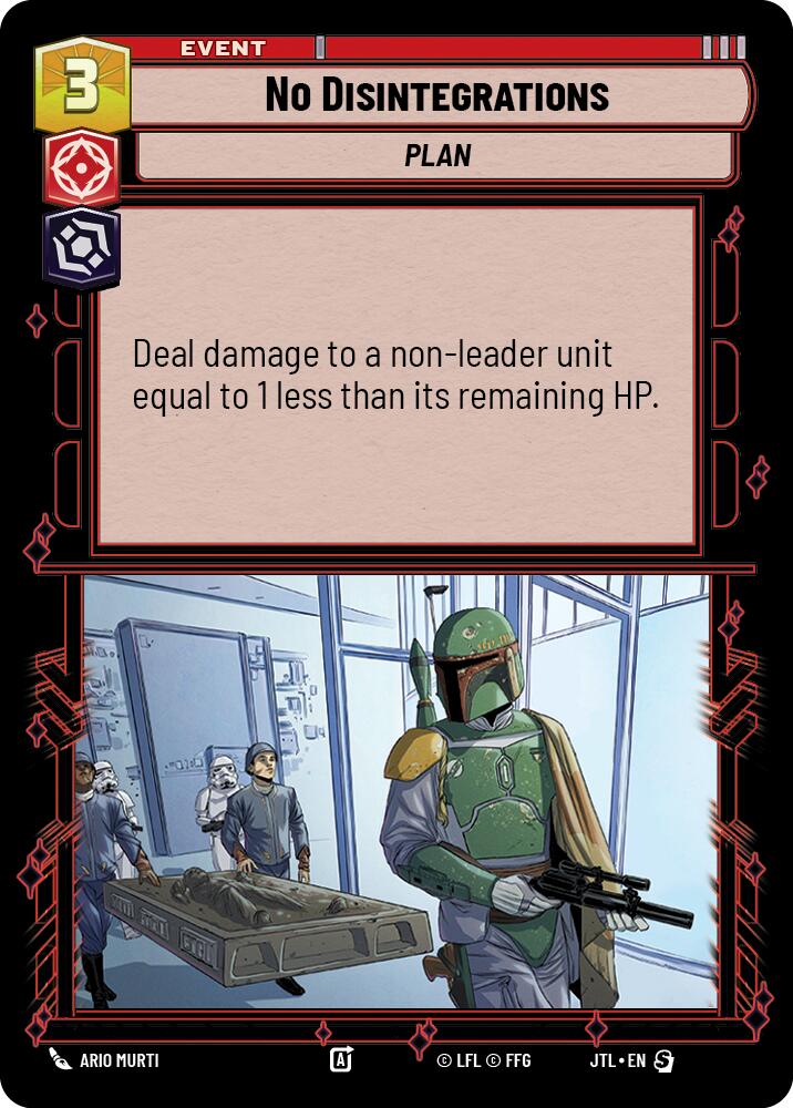 No Disintegrations (642) (642) [Jump to Lightspeed] | Tabernacle Games