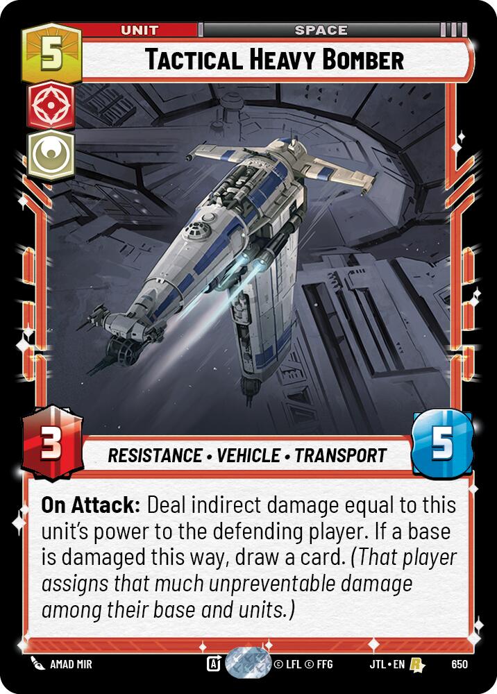 Tactical Heavy Bomber (650) (650) [Jump to Lightspeed] | Tabernacle Games