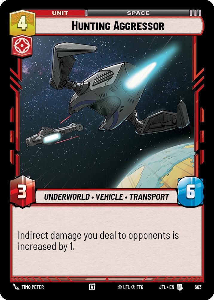 Hunting Aggressor (663) (663) [Jump to Lightspeed] | Tabernacle Games