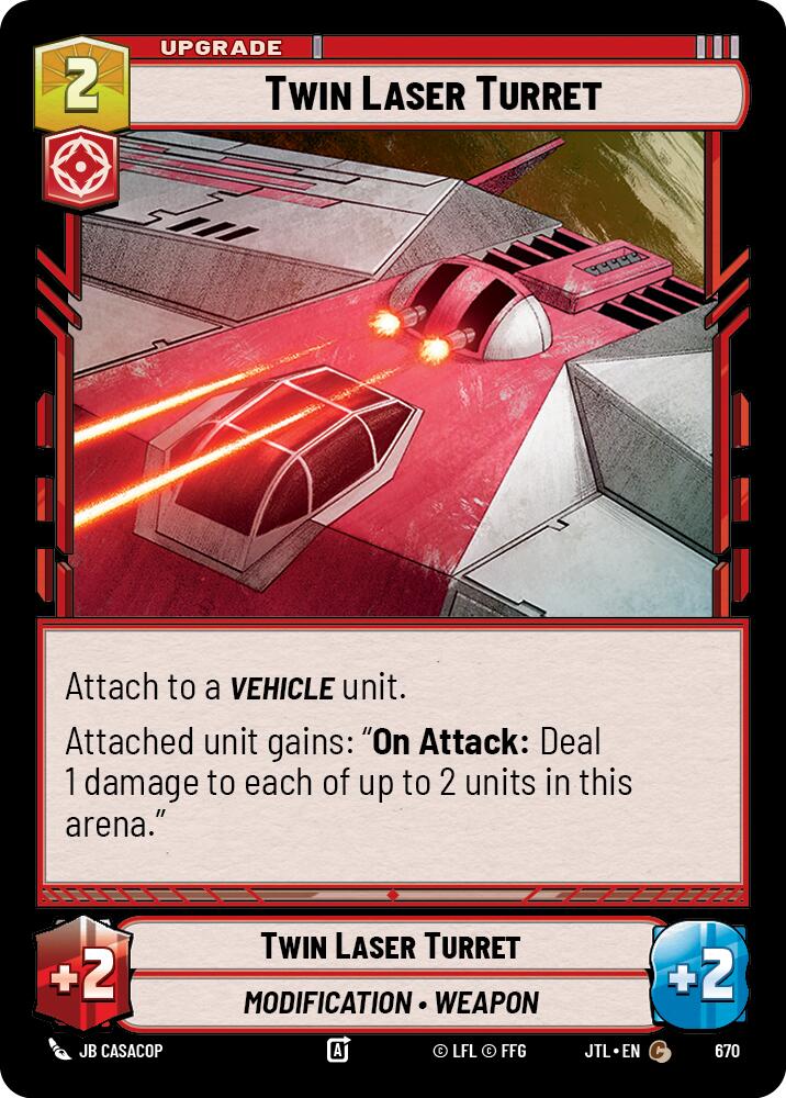 Twin Laser Turret (670) (670) [Jump to Lightspeed] | Tabernacle Games