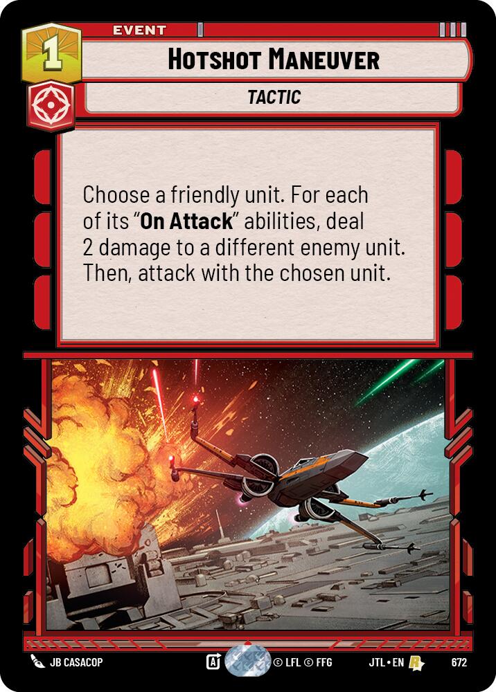 Hotshot Maneuver (672) (672) [Jump to Lightspeed] | Tabernacle Games