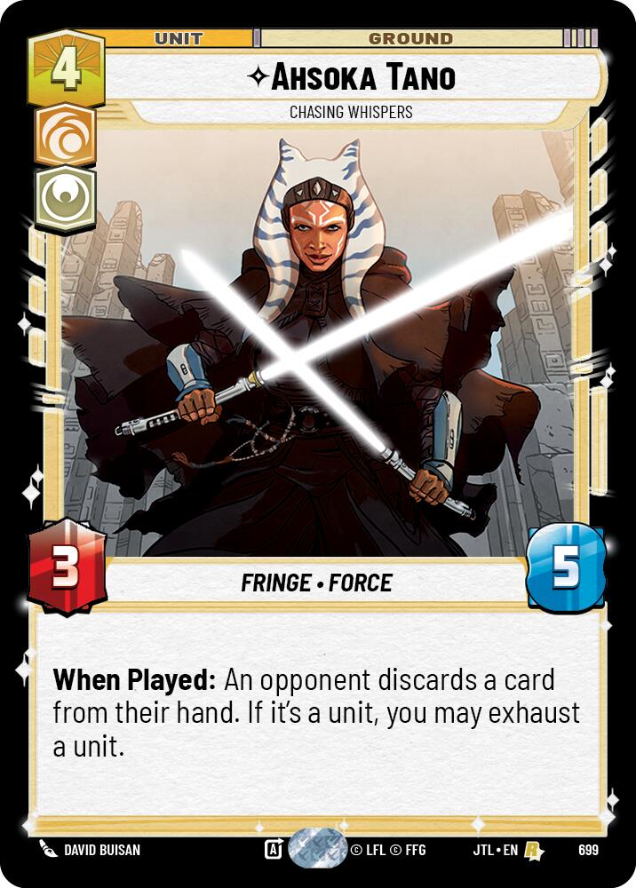 Ahsoka Tano - Chasing Whispers (699) (699) [Jump to Lightspeed] | Tabernacle Games