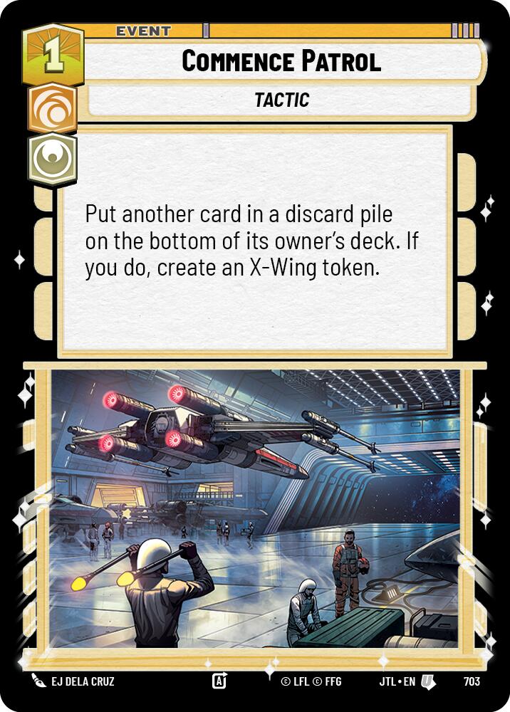 Commence Patrol (703) (703) [Jump to Lightspeed] | Tabernacle Games