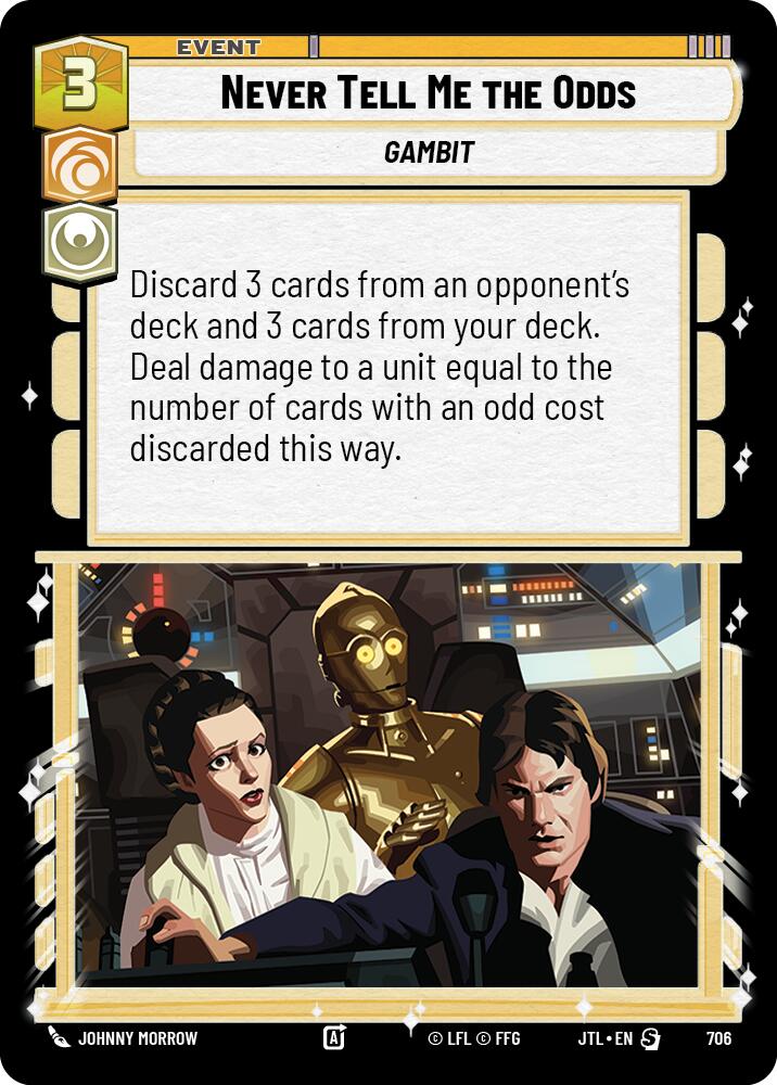 Never Tell Me the Odds (706) (706) [Jump to Lightspeed] | Tabernacle Games