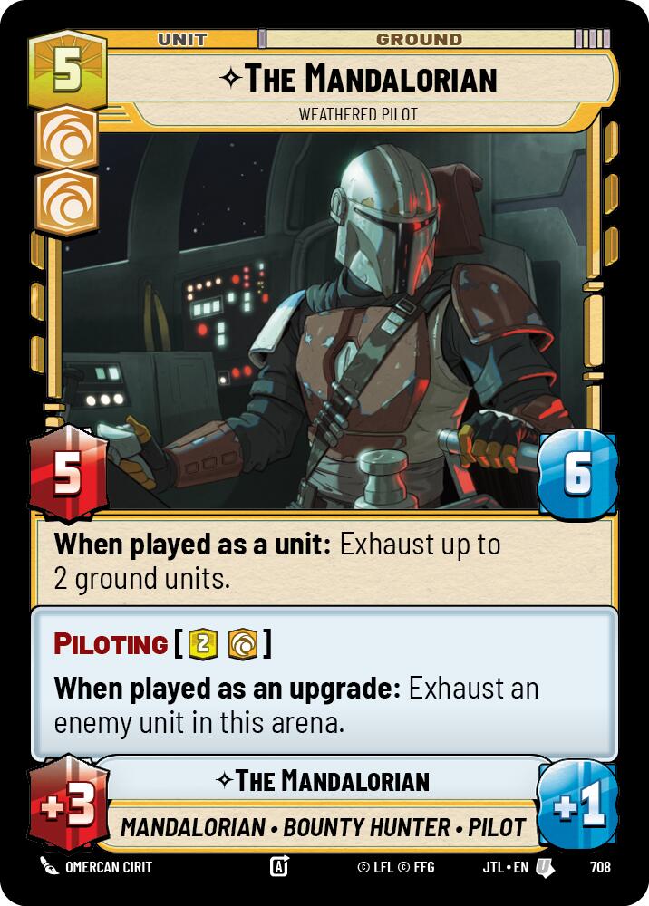 The Mandalorian - Weathered Pilot (708) (708) [Jump to Lightspeed] | Tabernacle Games