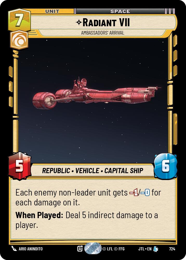 Radiant VII - Ambassadors' Arrival (724) (724) [Jump to Lightspeed] | Tabernacle Games
